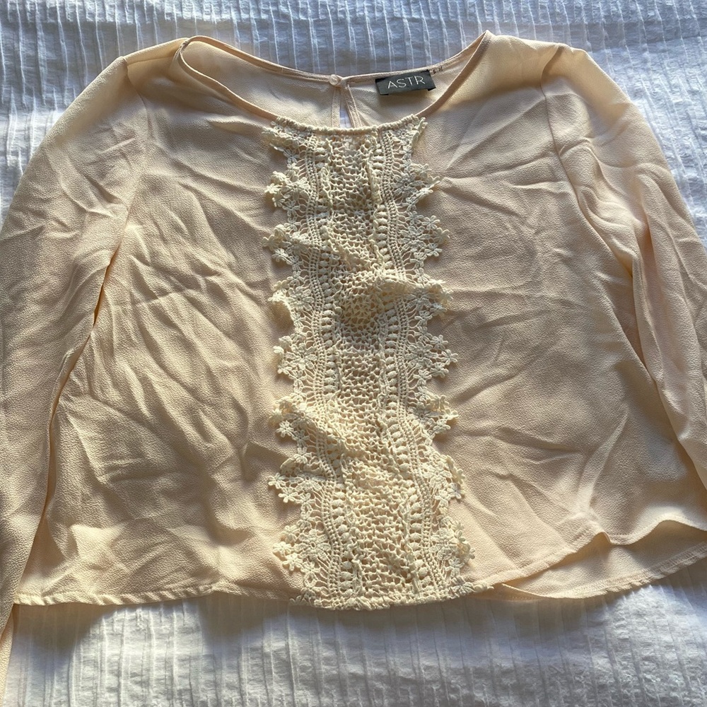 ASTR cropped blouse